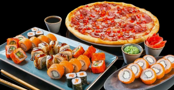 Онлайн-заказ: вкусные суши, аппетитные роллы, сочная пицца и свежие салаты у вас дома