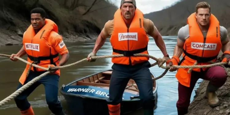 Тонущую Warner Bros. Discovery «сообразят на троих»