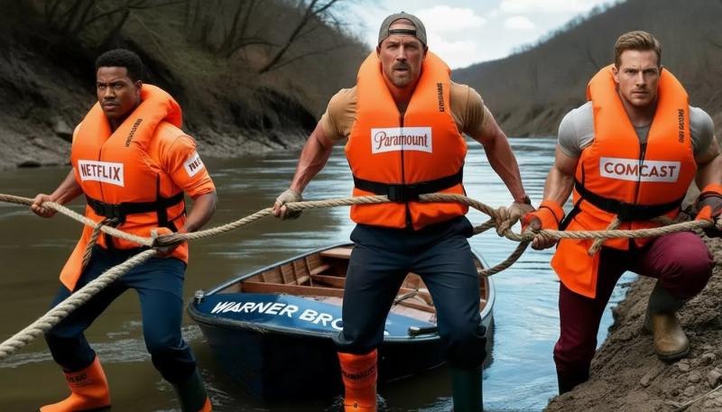 Тонущую Warner Bros. Discovery "сообразят на троих"